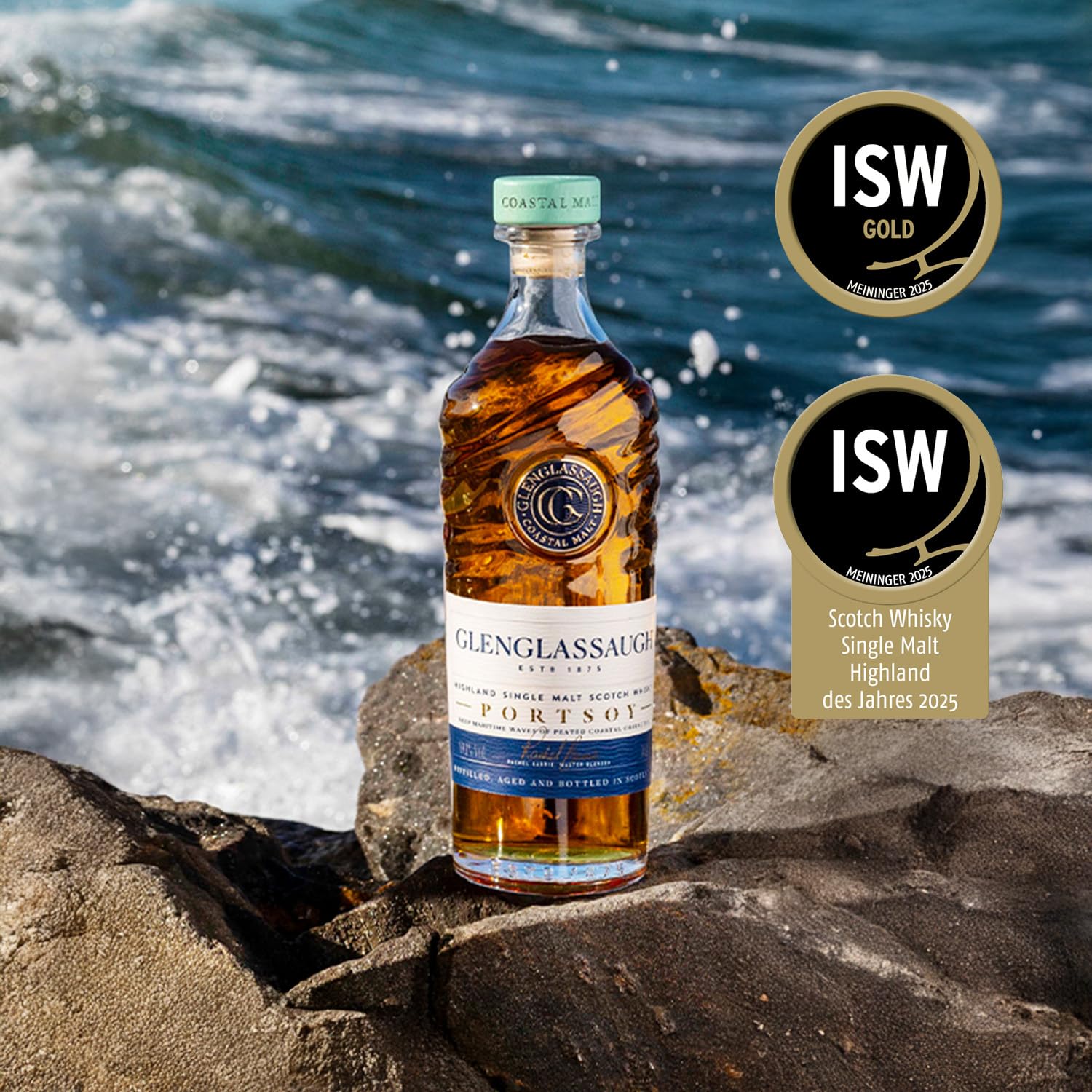 Glenglassaugh Portsoy 70cl - Single Malt Scotch Whisky Scozzese, 49.1% vol.