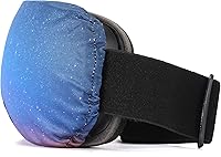 Vista 2 de Sunsetbaby Funda protectora para gafas de esquí – Mantén tus lentes limpias y sin arañazos – Regalos para los amantes del esquí