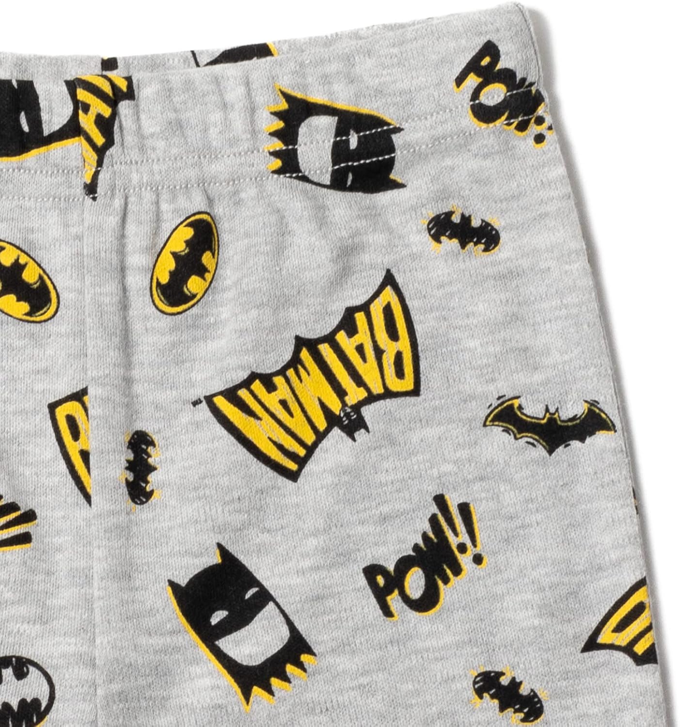 DC Comics Batman Baby 3 Piece Outfit Set: Cuddly Bodysuit Pants Hat