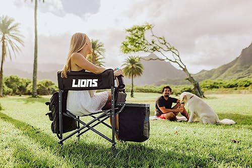 Miniatura 2 de PICNIC TIME NFL NFL Fusion - Silla de campamento unisex para adultos, con mesa auxiliar y enfriador suave, silla de playa para adultos, silla de