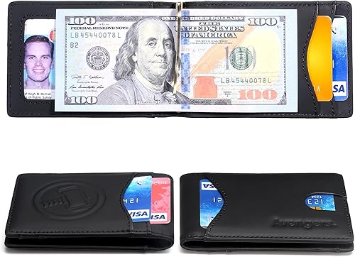 Vista 7 de IRON SPIDER Billetera, monocapa, doble pliegue, Negro -, Minimalista