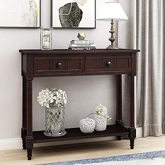35.4" Traditional Console Table