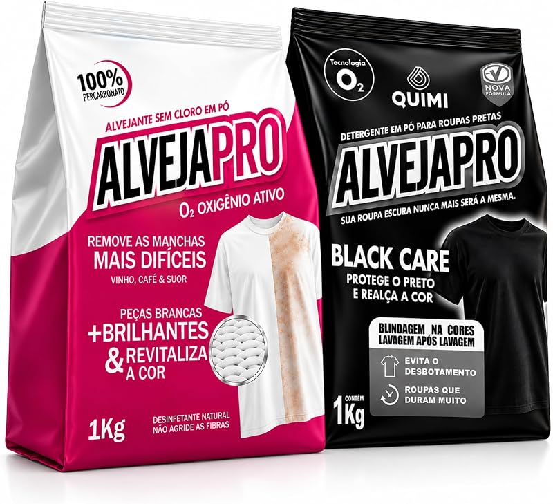 Percabonato de Sódio 1 kg Alvejante sem Cloro em Pó com Oxigênio Ativo