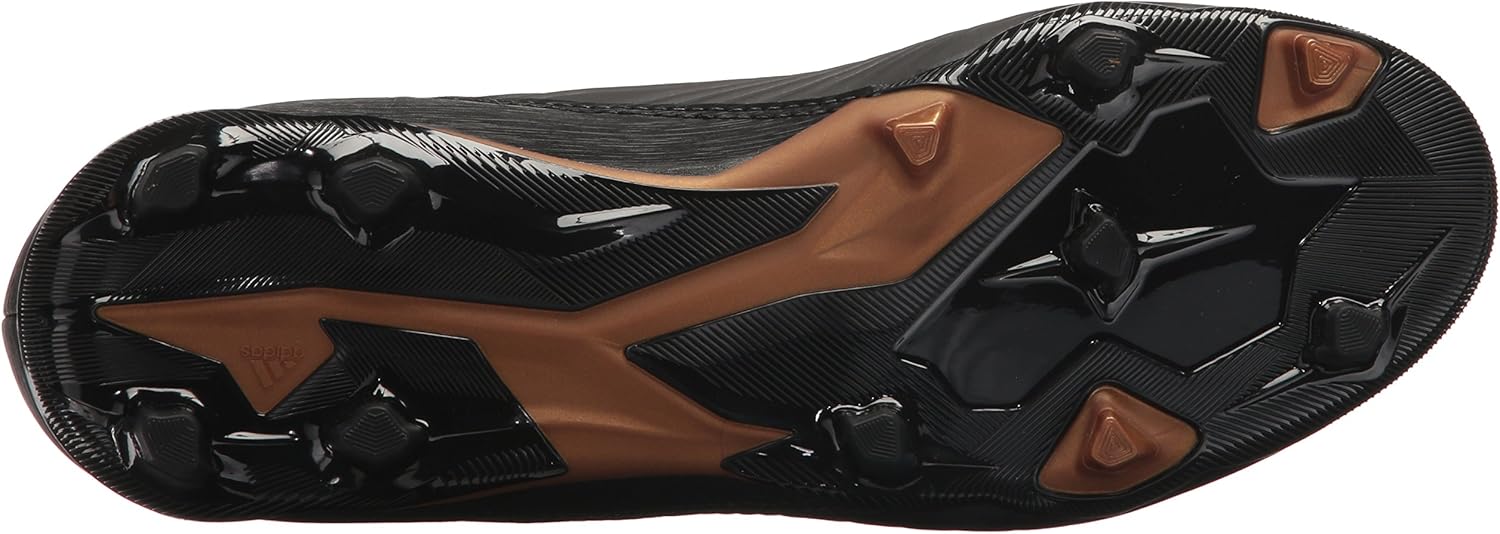 adidas Performance Kid's ACE 18.3 FG J Athletic Shoe, core Black/White/Solar red, 13.5 M US Big Kid