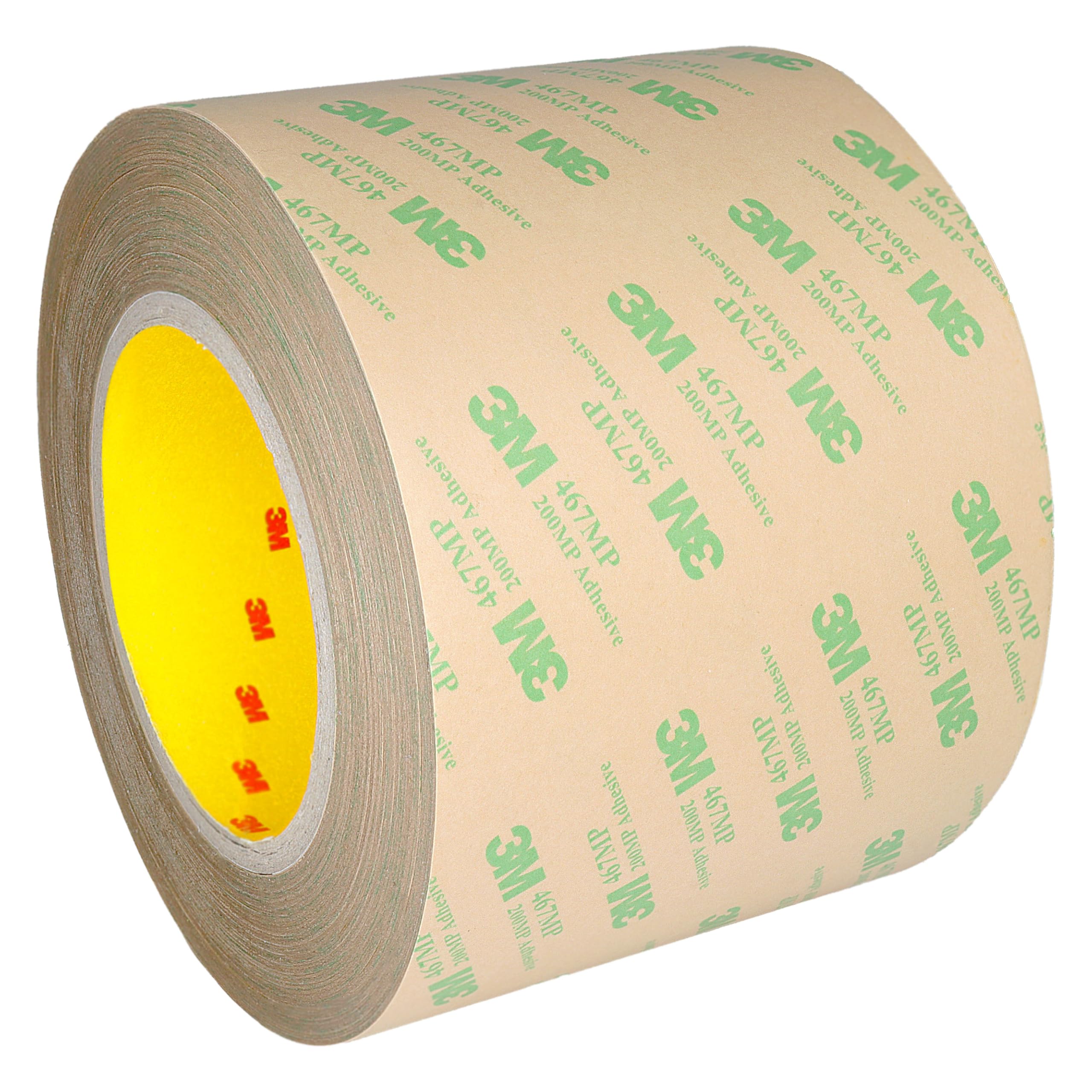 3M 467 MP doppelseitiges Klebeband extra dünn, 100 mm x 55 m