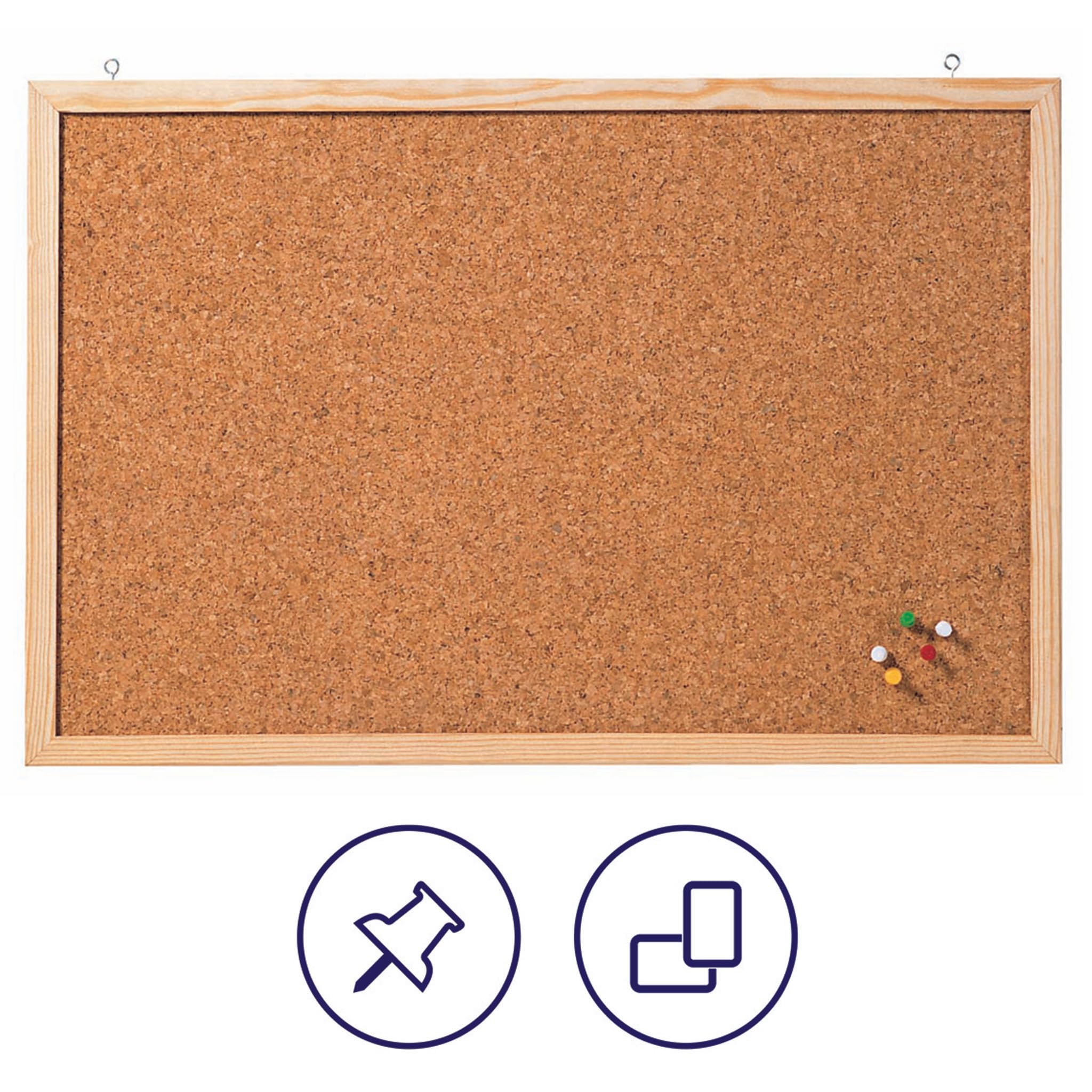 Franken CC-KT60100 E Tableau mémo en liège Marron 60 x 100 cm (français non garanti)