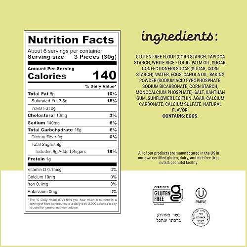 Miniatura 2 de Katz Gluten Free Agujeros de dona esmaltados | Sin lácteos, sin nueces, sin soja, sin gluten | Kosher (1 paquete, 6 onzas)