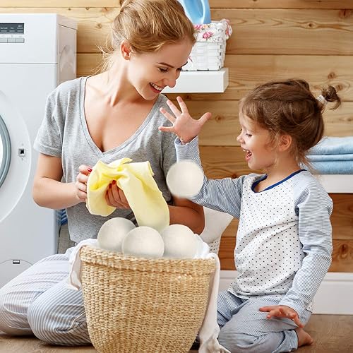 Miniatura 11 de SnugPad Suavizante de tela natural, pelotas de secadora de lana