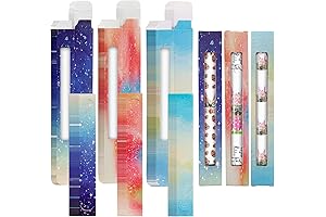 60-Piece Epoxy Pen Box and Display Card Kit: Perfect for Glitter and Epoxy Pen Making