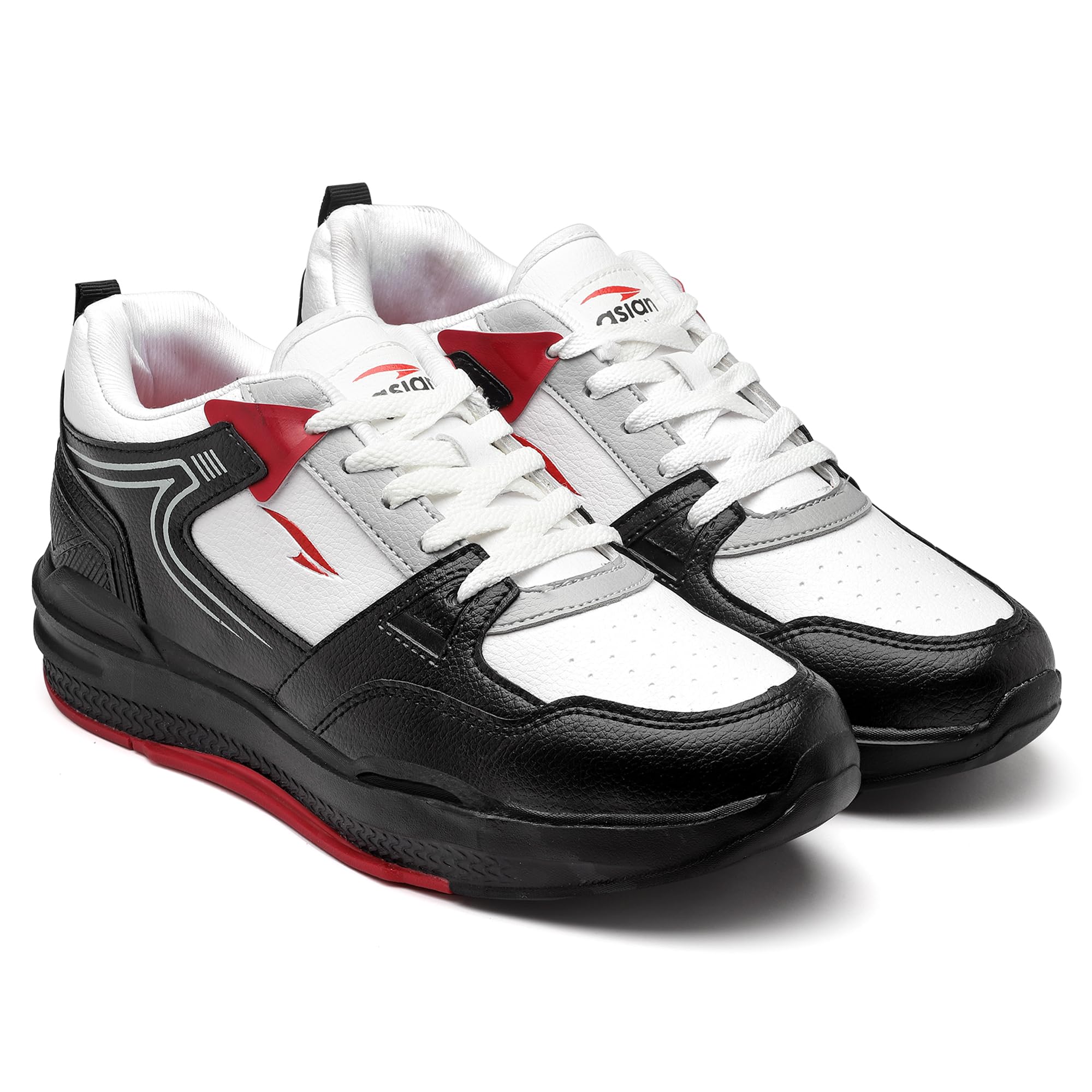 ASIAN Mens White Casual Sneaker Shoes with Lightweight Comfortable Mid Top Sneaker Shoes for Mens & Boys Unicorn-07 (B0CZHTWZXZ) Amazon Price History, Amazon Price Tracker