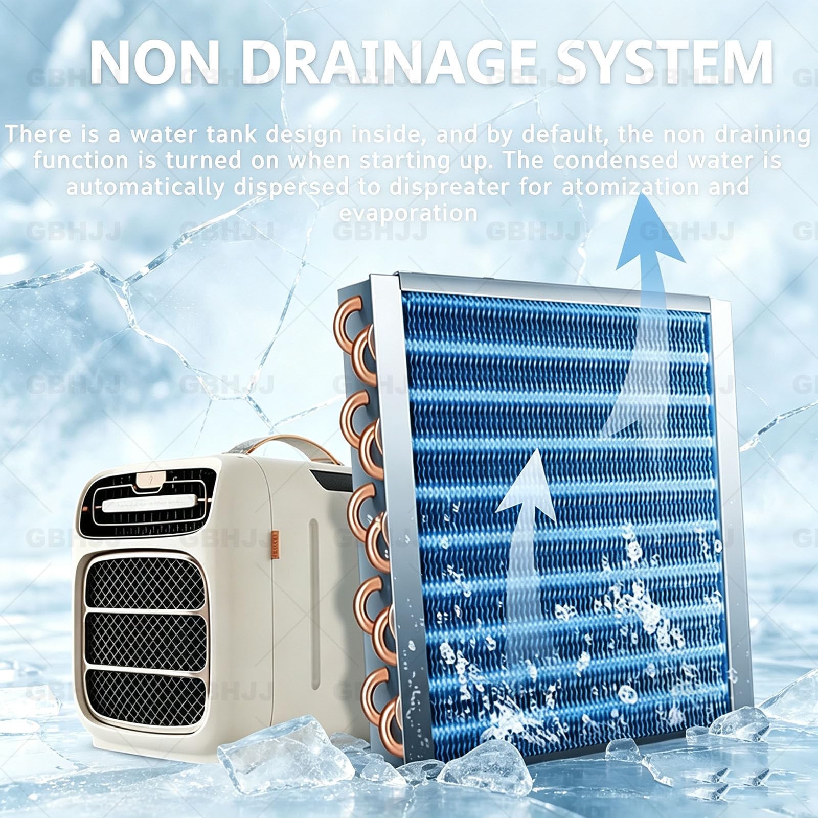Condizionatori d'Aria Portatili da Viaggio, Condizionatori D’Aria Mobil Heatingandcooling+audiosystem