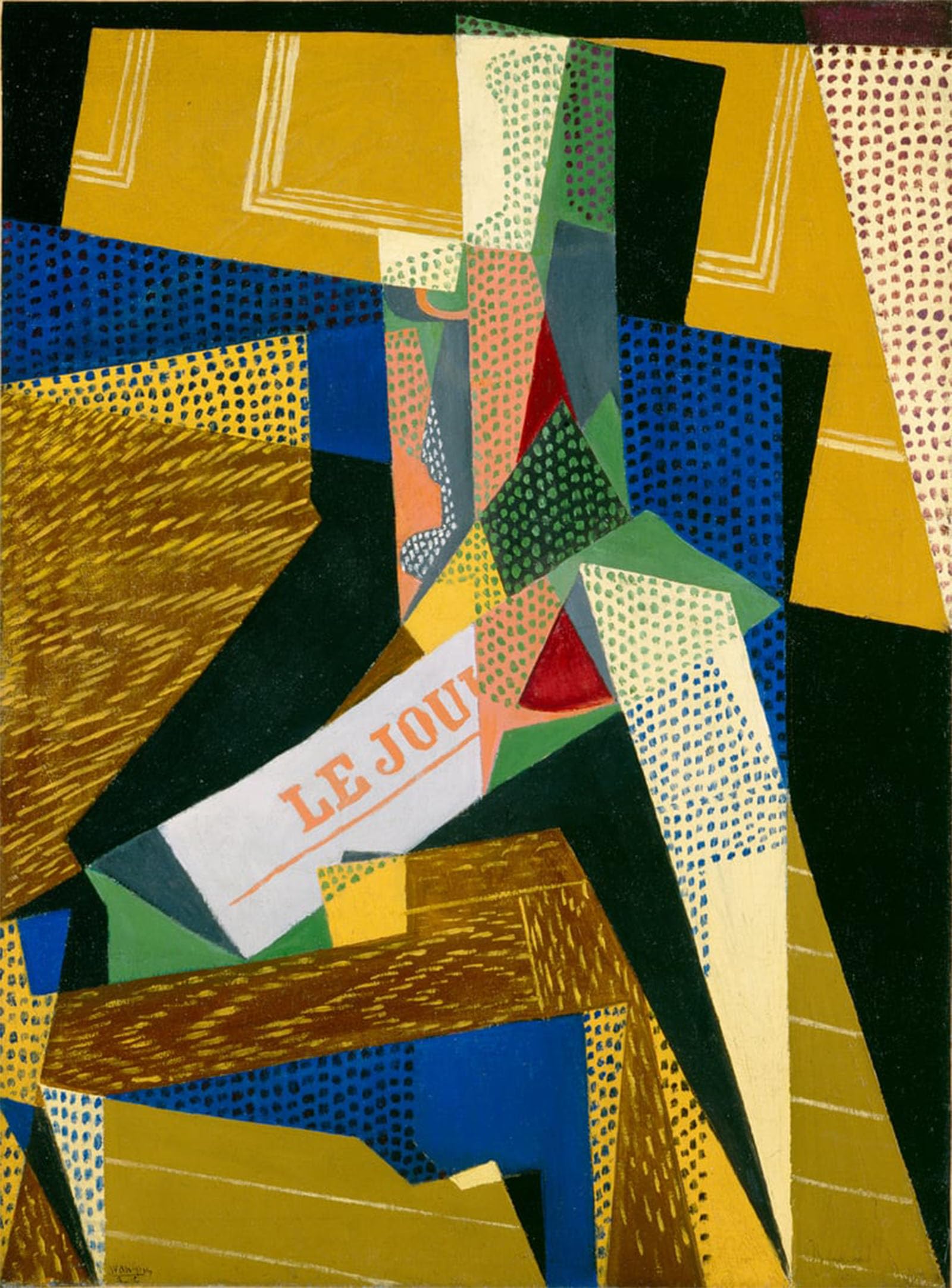 ARTXLXXBN Famous Painting Art Wall Decor Abstract Art Picture Still Life by Juan Gris Animal Pictures for Home Decor 60x90cm