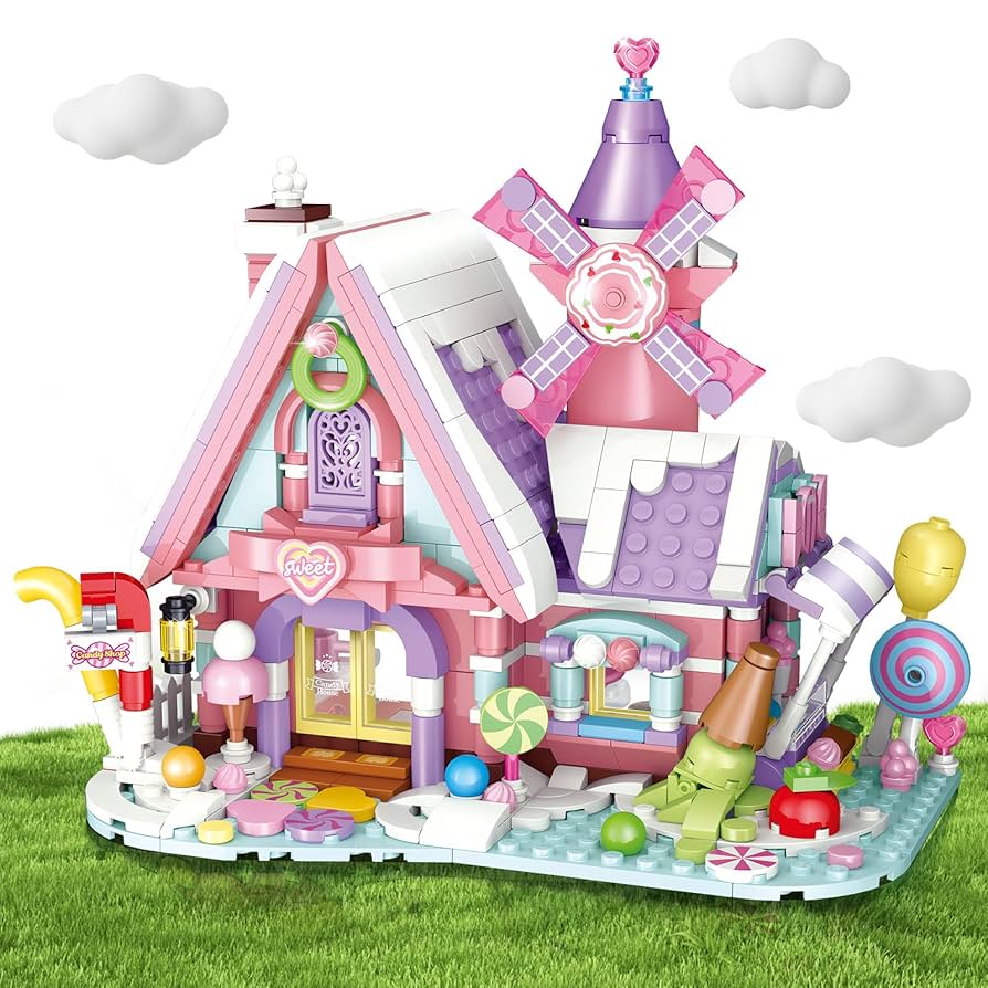 ヒュンダイ　キャンディハウス Amazon.co.jp: SUNHABI キャンディハウス おもちゃ組み立て