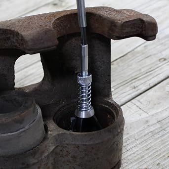 ABN 2in Small Brake Cylinder Hone Tool - Engine Cylinder Hone Deglazer 1.25-3.5in Piston Honing with 3pc Stones 220 Grit