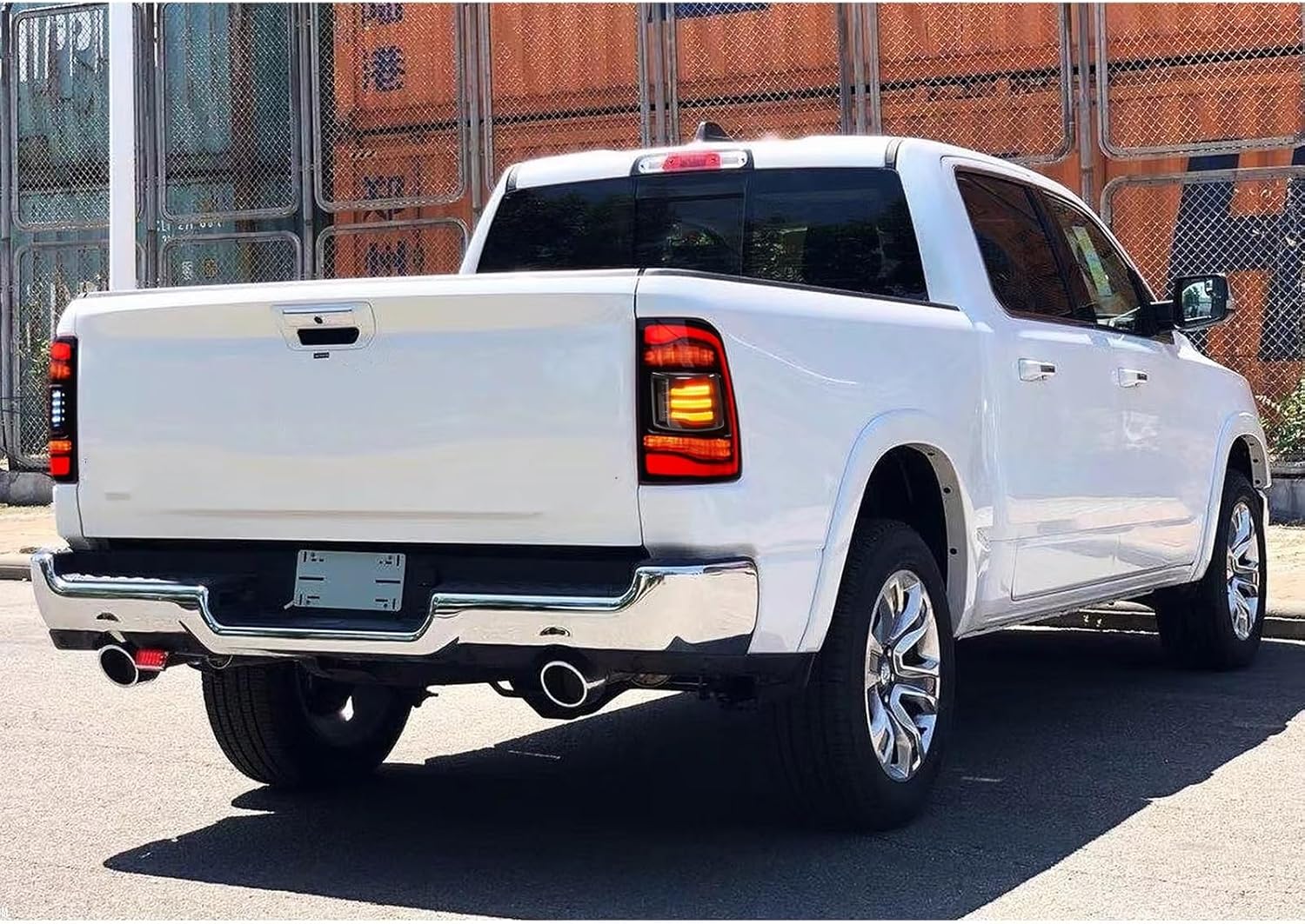 ★WYEHTCC★Compatible With Dodge For Ram 1500 2500 3500 2009-2018 テールライト アセンブ