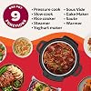 Instant Pot Duo Plus مع طباخ متعدد WhisperQuiet سعة 5.7 لتر - أسود، طباخ ضغط كهربائي، طباخ بطيء، طباخ أرز، مقلاة، صانع زبادي، جهاز تدفئة الطعام، وعاء بخار، Sous Vide، سهل التنظيف