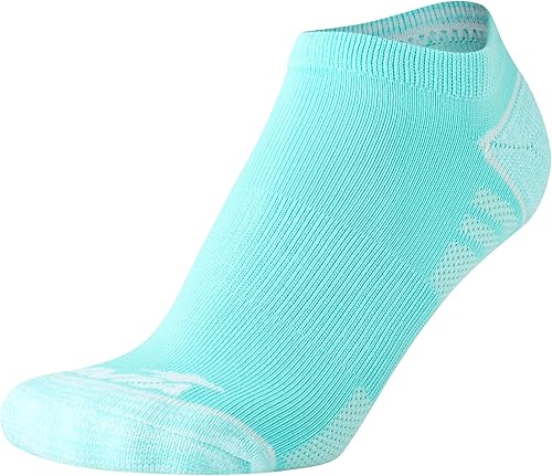 Miniatura 6 de Avia Calcetines de corte bajo para mujer, paquete de 6 unidades, acolchados, elásticos, absorben la humedad, atléticos, invisibles, para mujer (4-12)