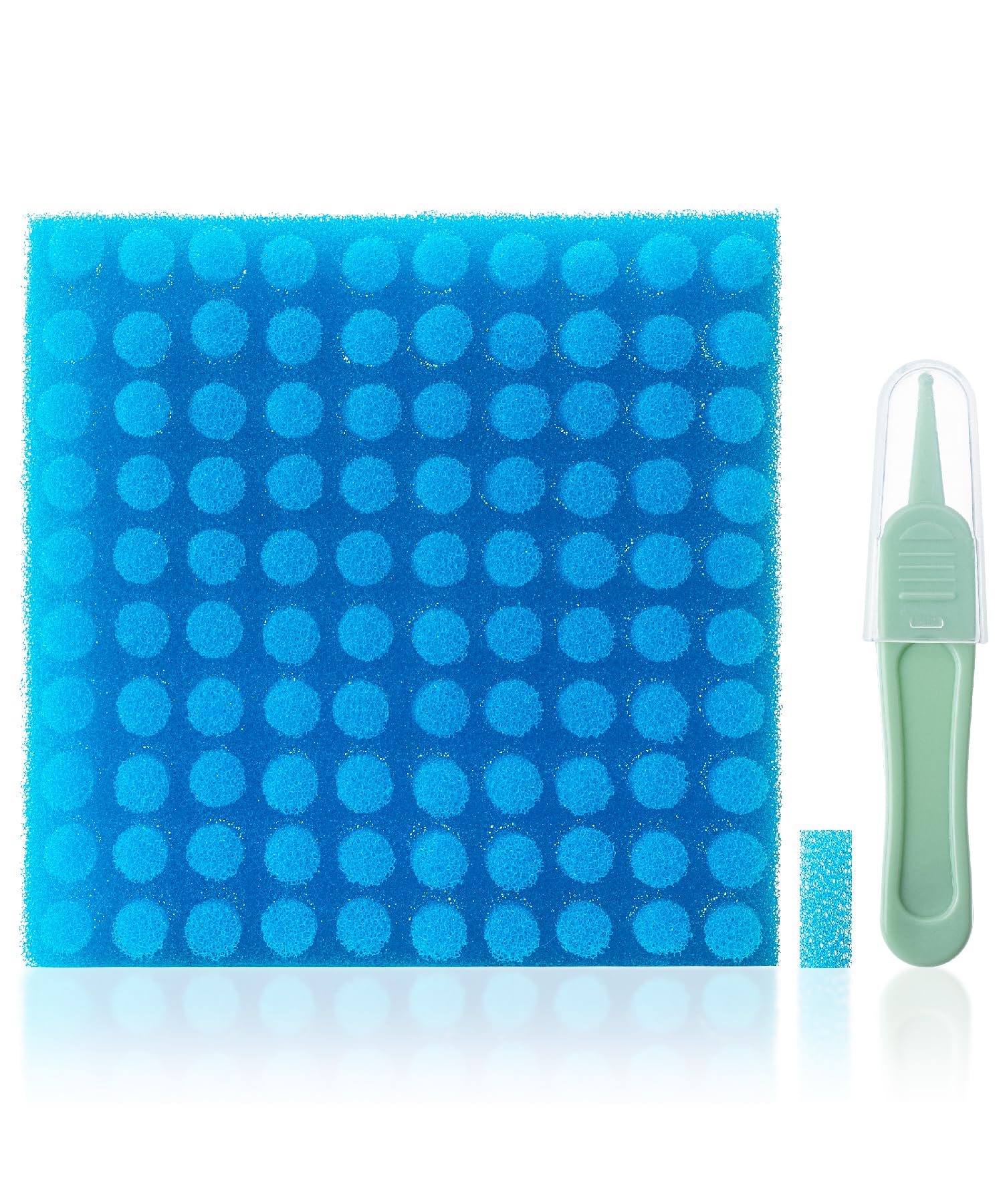 Baby Nasal Aspirator Hygiene Filters with Tweezer, 100 Pack