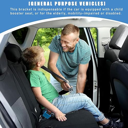 Miniatura 6 de 2 soportes de hebilla para cinturón de seguridad de automóvil, refuerzo de hebilla de cinturón de seguridad de silicona para automóvil, cubierta de