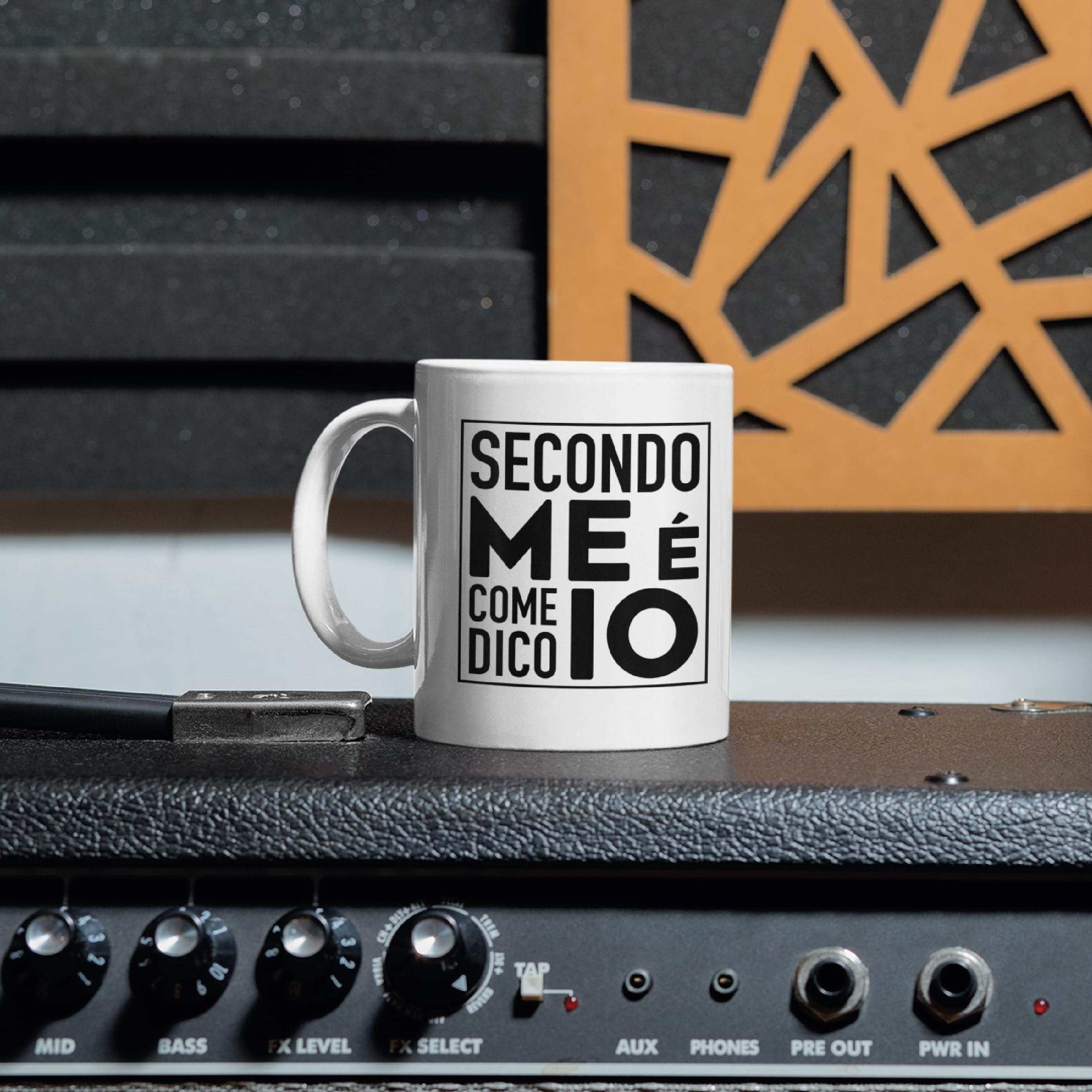 Gesar Tazza Divertente da Ufficio - Tazza " Secondo me è come dico io " - Idee Regali Originali per Uomo e Donna - Regalo di compleanno - Festa della Mamma - Frasi Divertenti