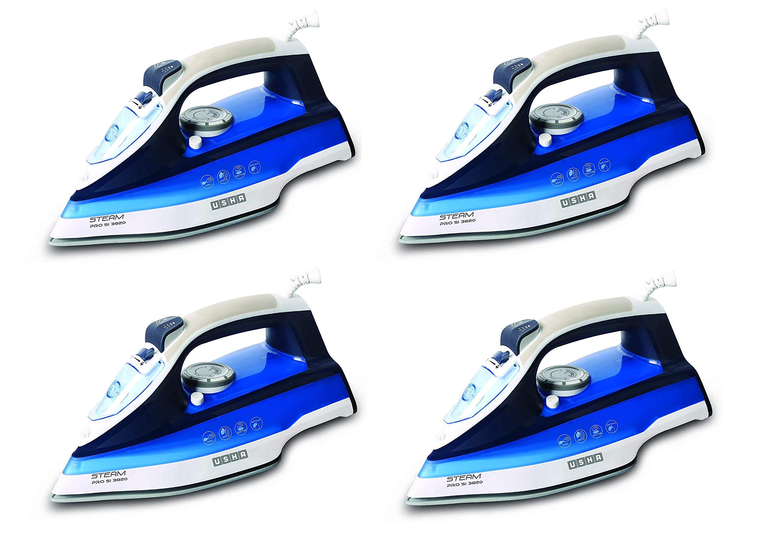Usha SI Teflon SI3820 Blue White