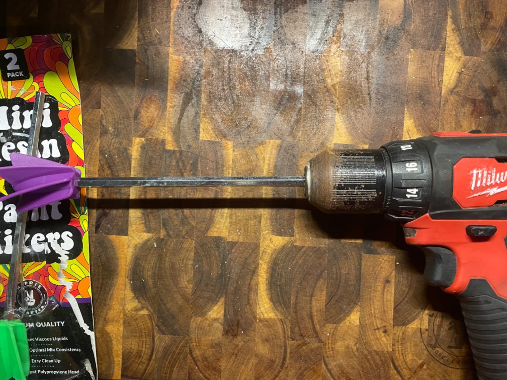 3/mo Finance Art Resin Mixer Epoxy Mixer and Paint Mixer Drill