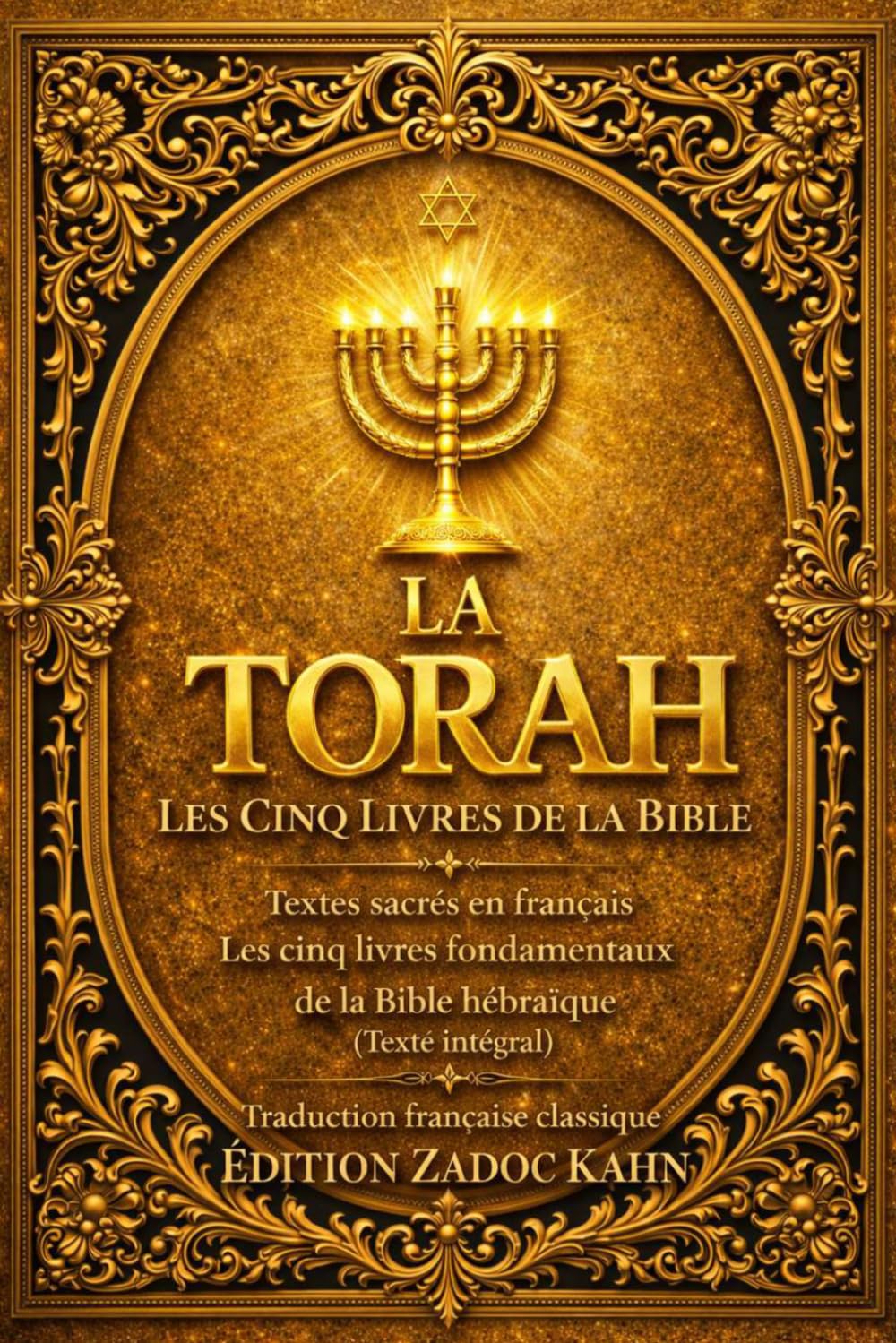La Torah en Français dans son L’intégrité- rouleau de parchemin lorsque les Juifs disent « Torah », ils ont probablement en tête les Cinq Livres de ... : Genèse, Exode, Lévitique, Nombres et Deutér