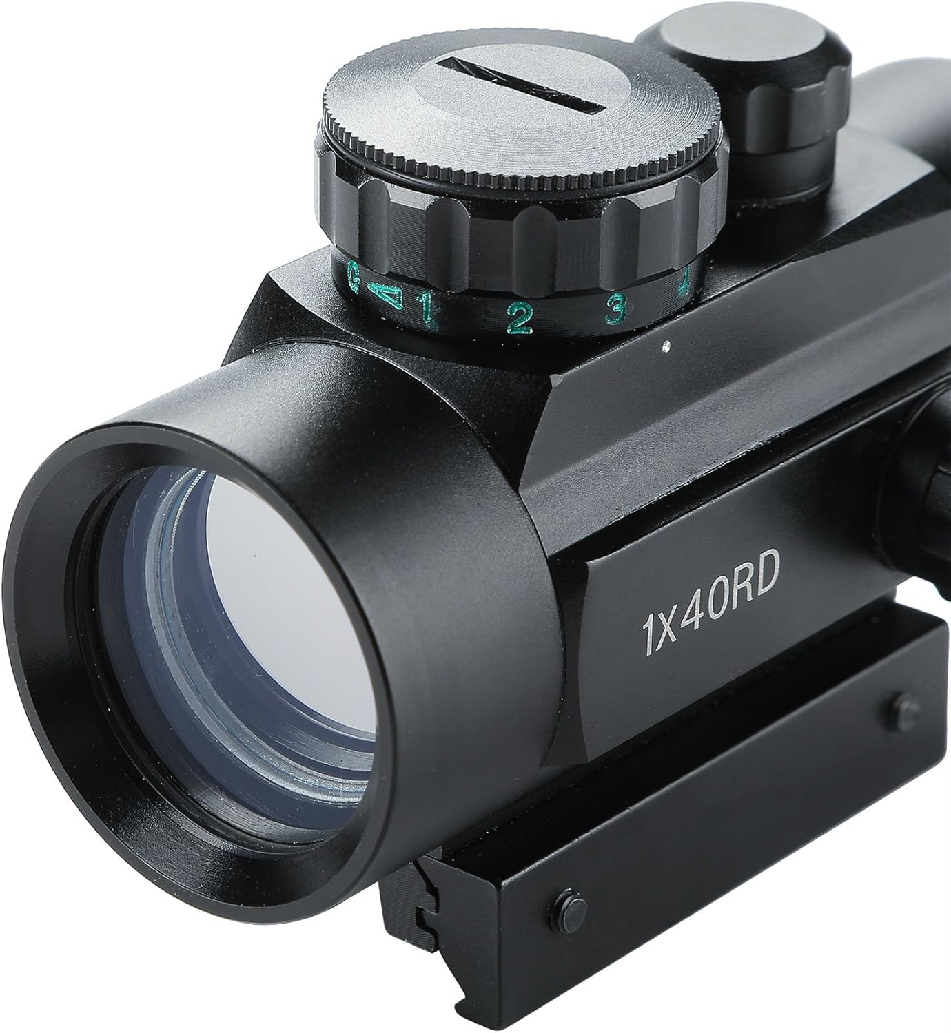 Pinty Tactical 1x40mm Reflex Red Green Dot Sight Riflescope with Free 20mm Mount Rails : Sports & Outdoors