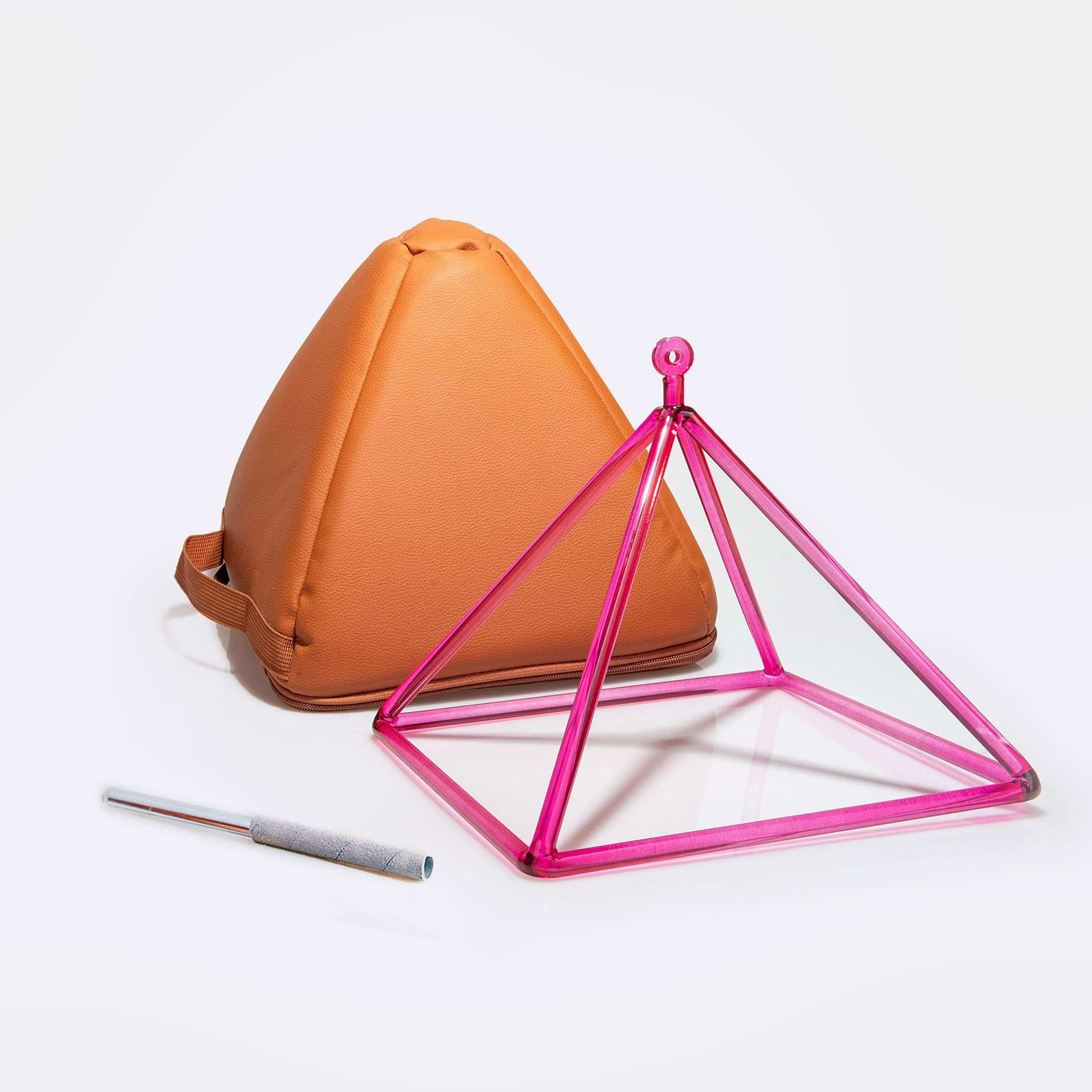 Amazon.com: Joysense Quartz Crystal Singing Pyramid Clear 6 inch With ...