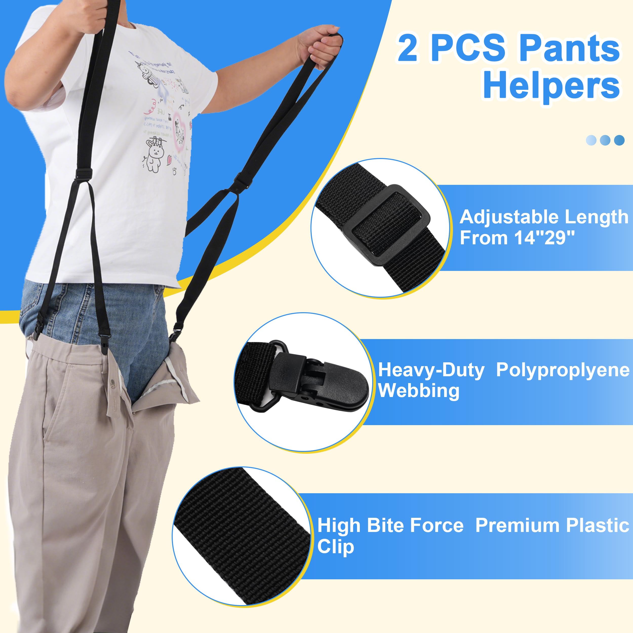 8PC Hip Kit Post Surgery Hip Replacement Kit After Surgery for Recovery Aids — Amazon image 6