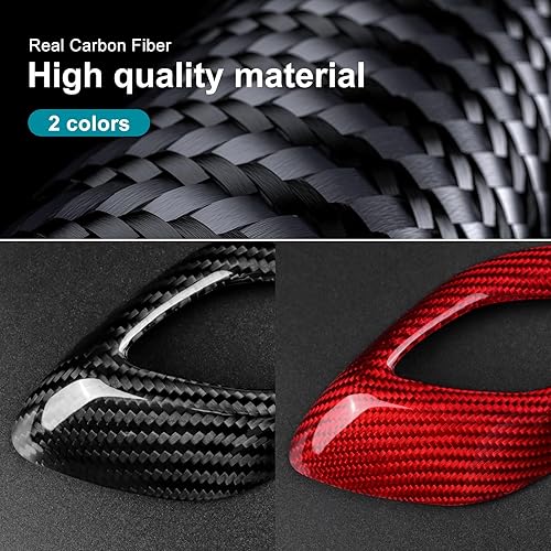 Miniatura 7 de AIRSPEED Paneles de puerta de automóvil de fibra de carbono real, ajuste interior para Chevrolet Camaro 2016 2017 2018 2019 2020 2021 2022 2023