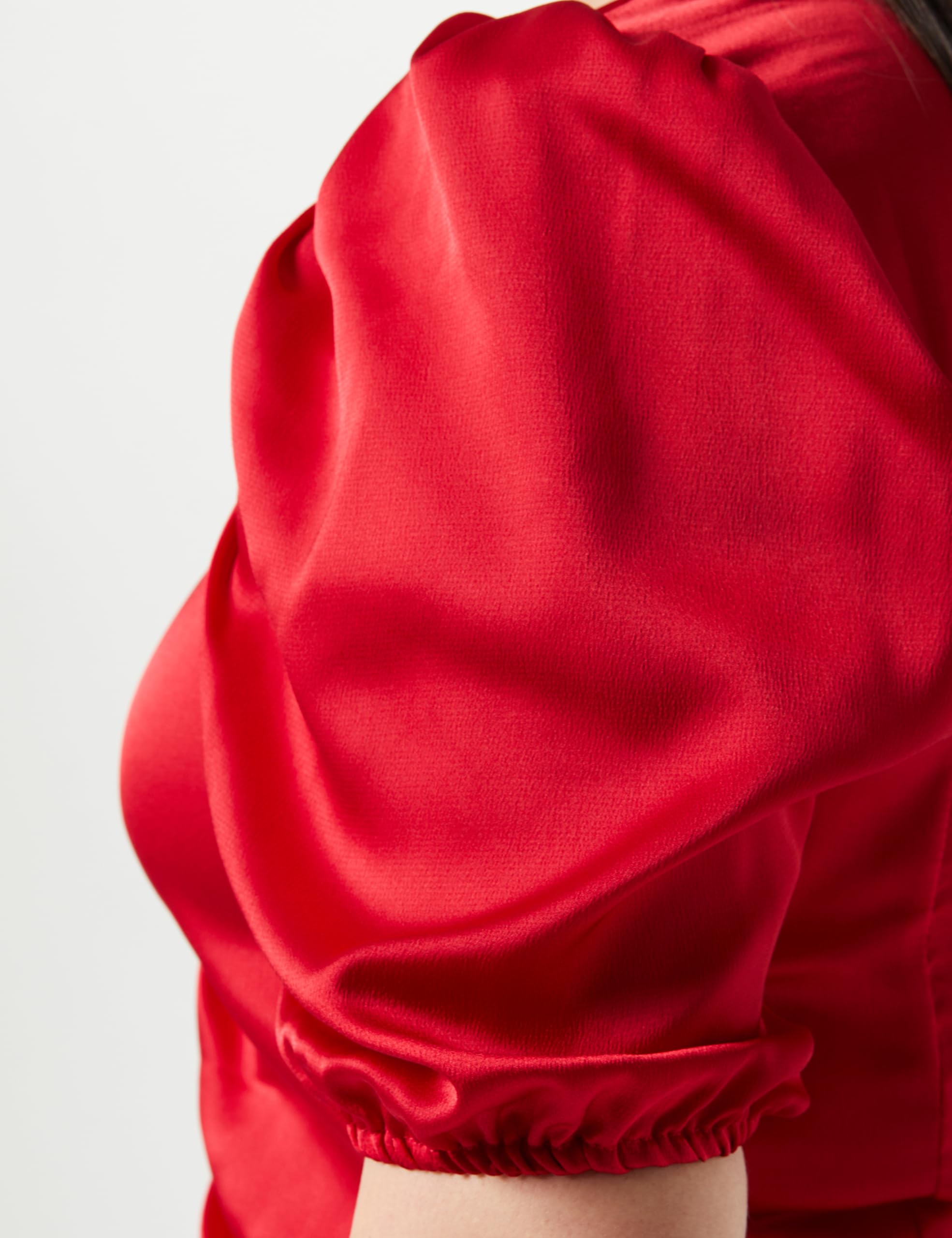 faina Top drapeado para Mujer