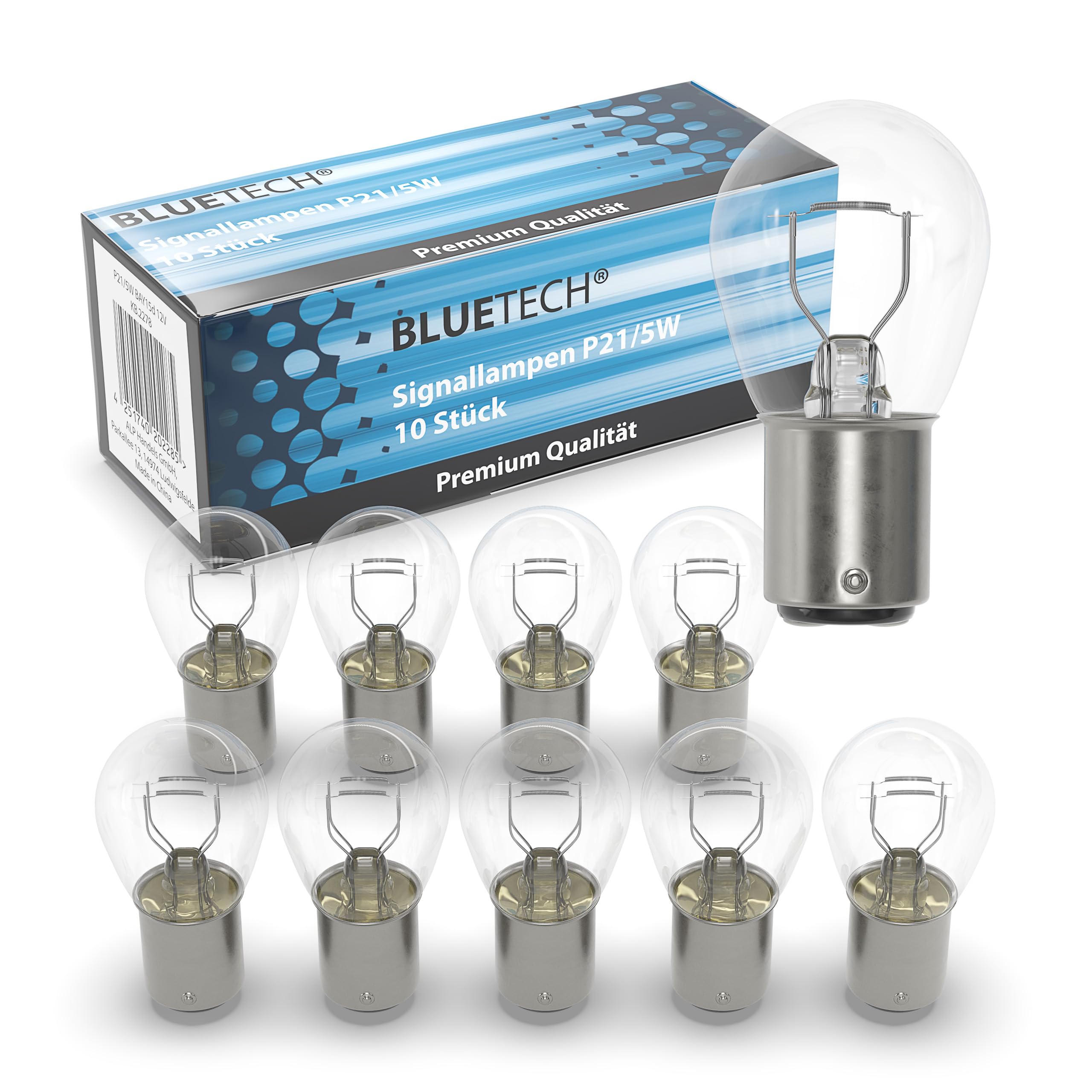 BLUETECH 120 STÜCK HOBBY SPARSET KFZ Beleuchtung Birne Auto Lampe Glühlampen LONGLIFE.Mit STVO Zulassung