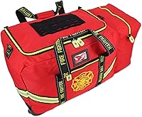 Vista 10 de Lightning X Fireman's Value Edition XL - Bolsa de equipo de bomberos con ruedas, bolsillo para casco y cruz de maltesa para primera respuesta