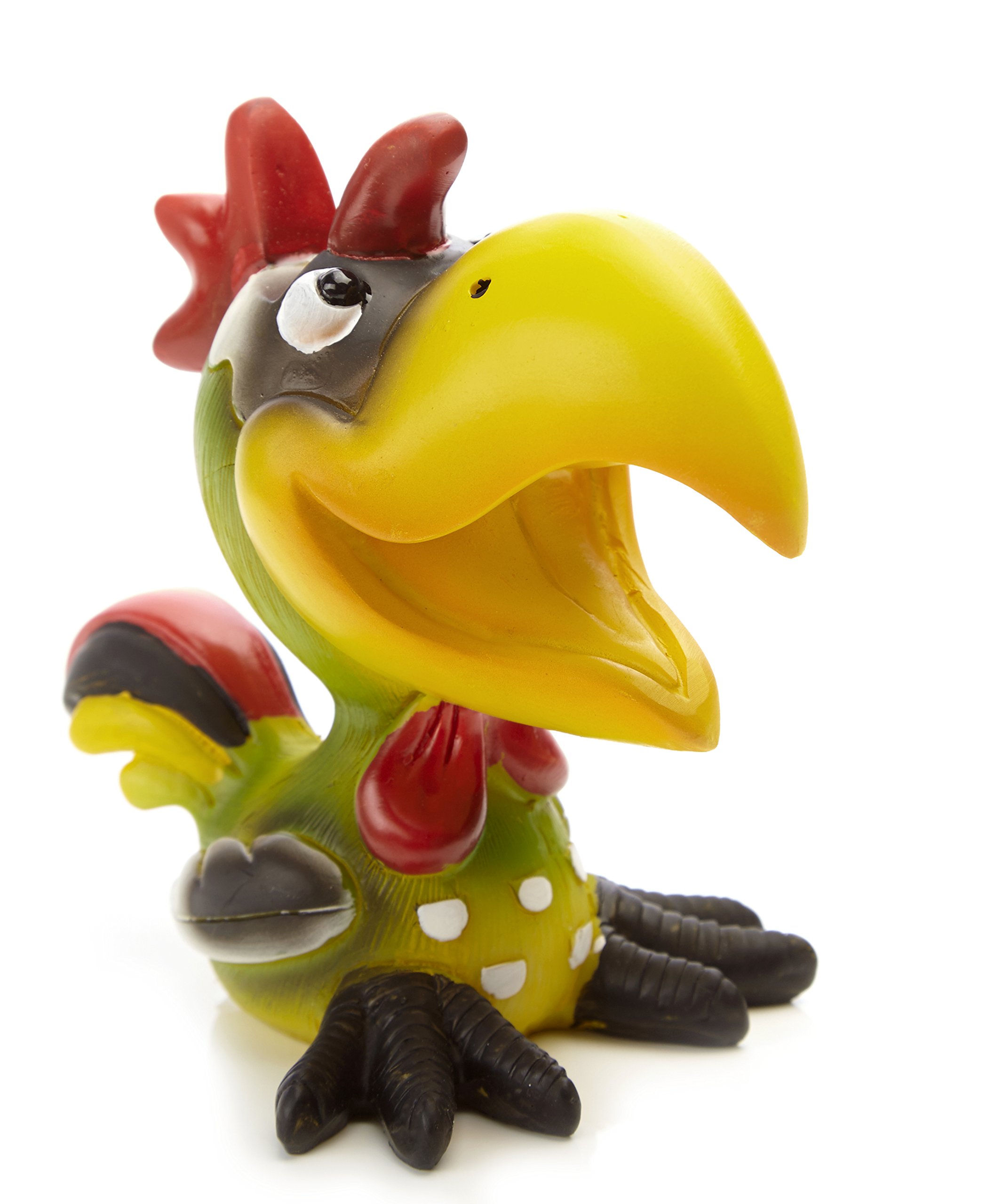 by-Bers glasses holder, bird design, really funny hand painted bird figurine, polyresin, gift for children and adults Green - Image 3