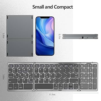 折りたためるキーボード Amazon.co.jp: GECENinov Foldable Keyboard Bluetooth