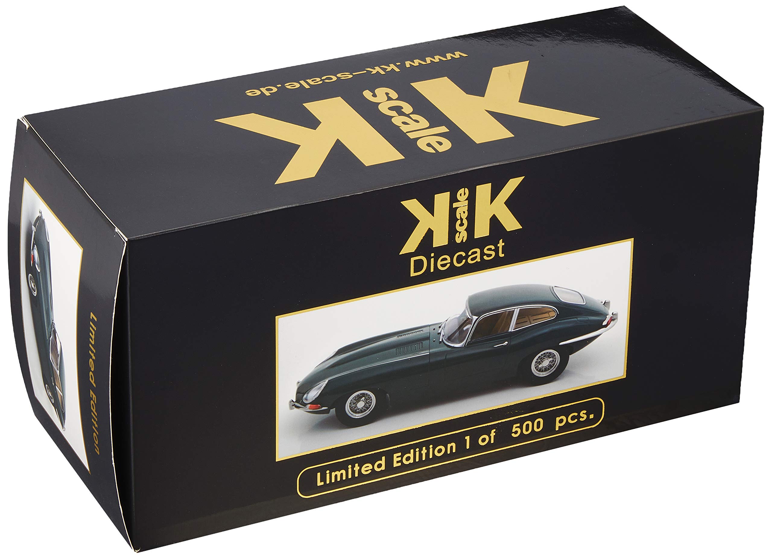 Amazon | KK scale 1/18 ジャガー E-Type Coupe Series 1 RHD 1961 