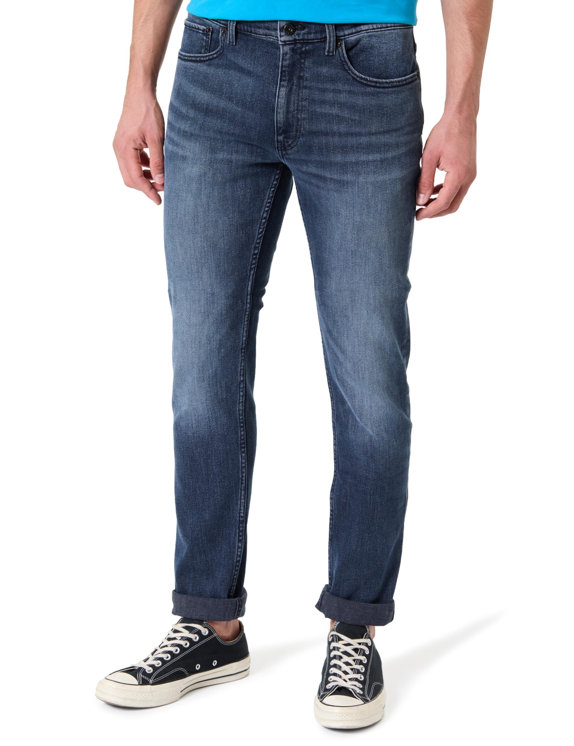 Hugo Zane Men's Jeans Trousers, 406 Dark Blue, 33 W/34 L