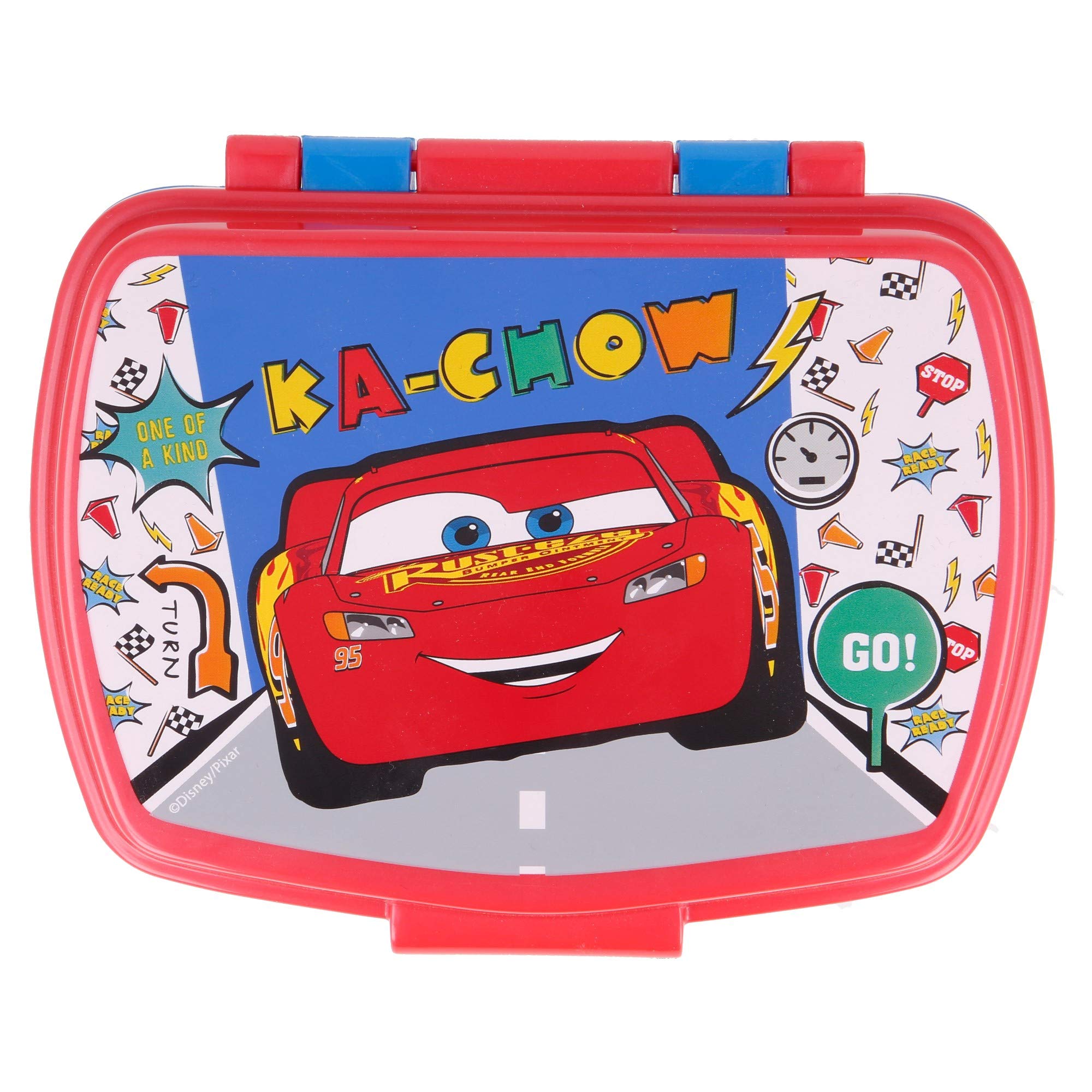 Prostokątny pojemnik na lunch dla dzieci Cars - Disney