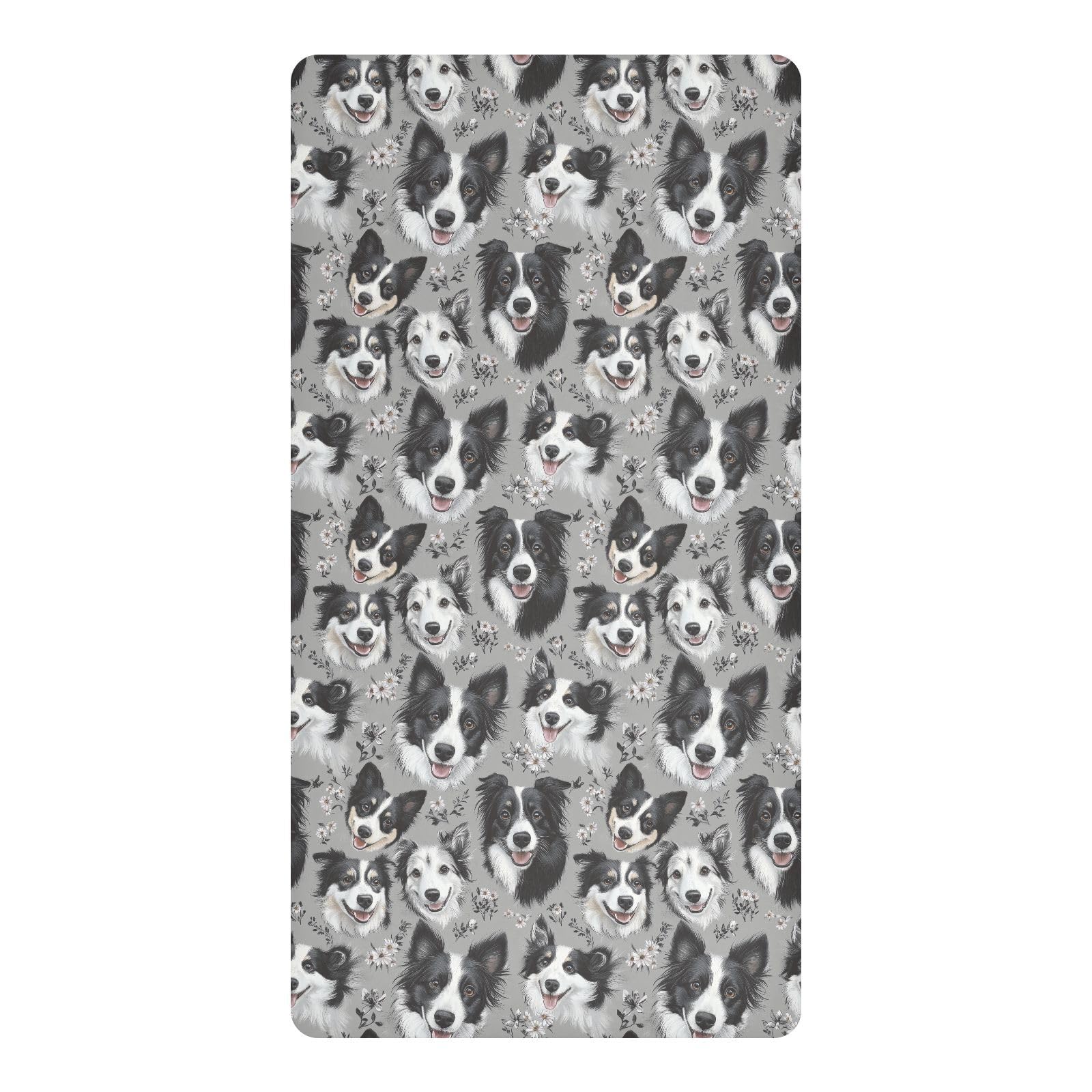 Parure de lit imperméable enfant motif chien lit fille 132 x 71 cm