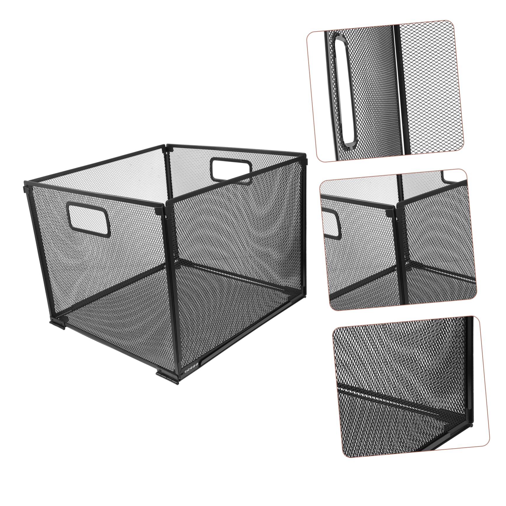 Tofficu Metall Hängemappenbox mit Verdicktem Design und Hoher Härte Multifunktionaler Aktenhalter für Dateien und Bücher für Büro Bibliotheken und Wohnheime