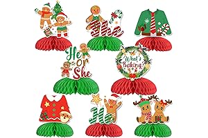 Gingerbread Gender Reveal Table Decorations