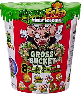 Gross Bucket, When Fast Food Goes Bad, Gross collectables with slime play, Boys aged 4-10, Multiple compound play
