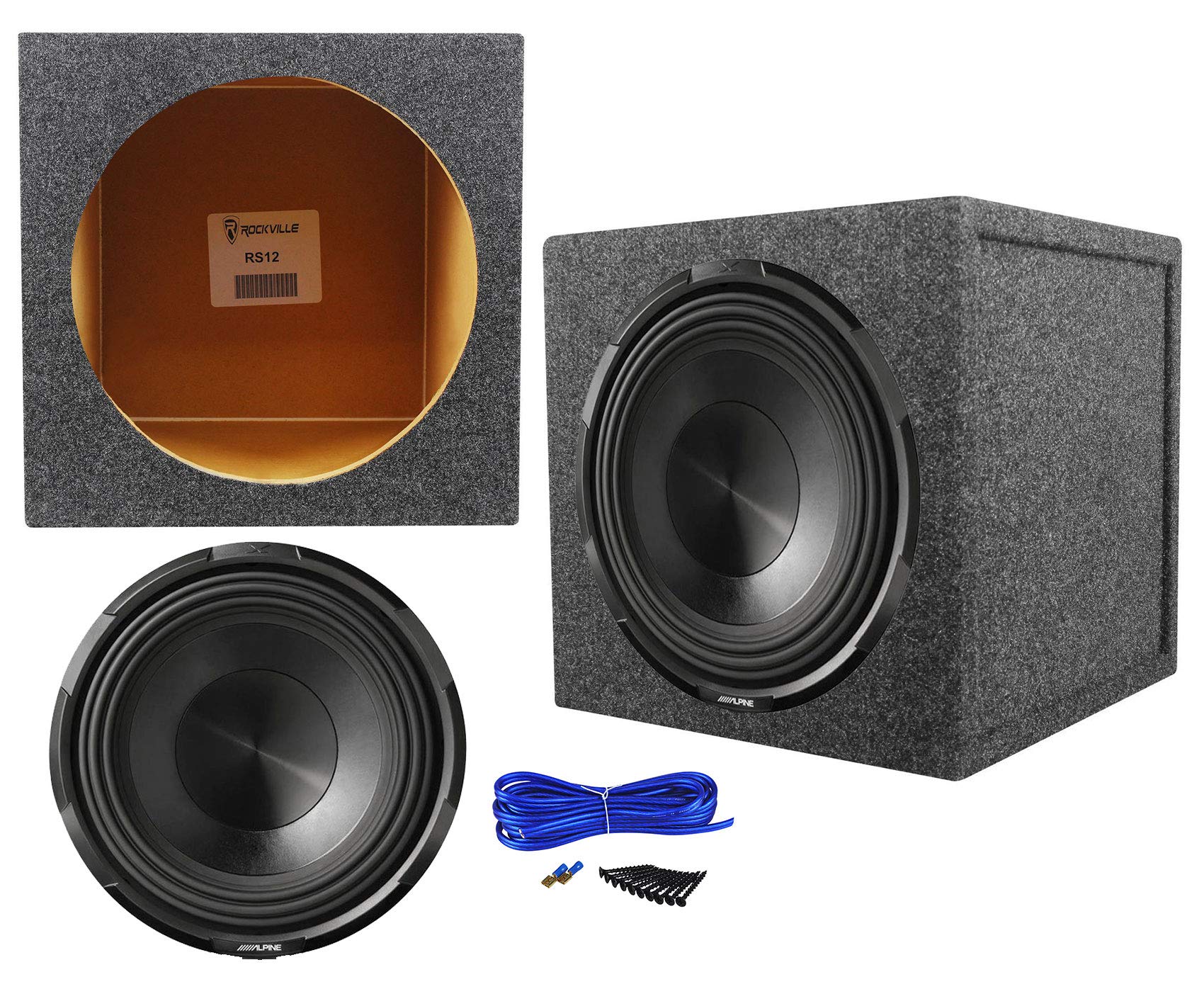 Amazon.com: Alpine X-W12D4 12