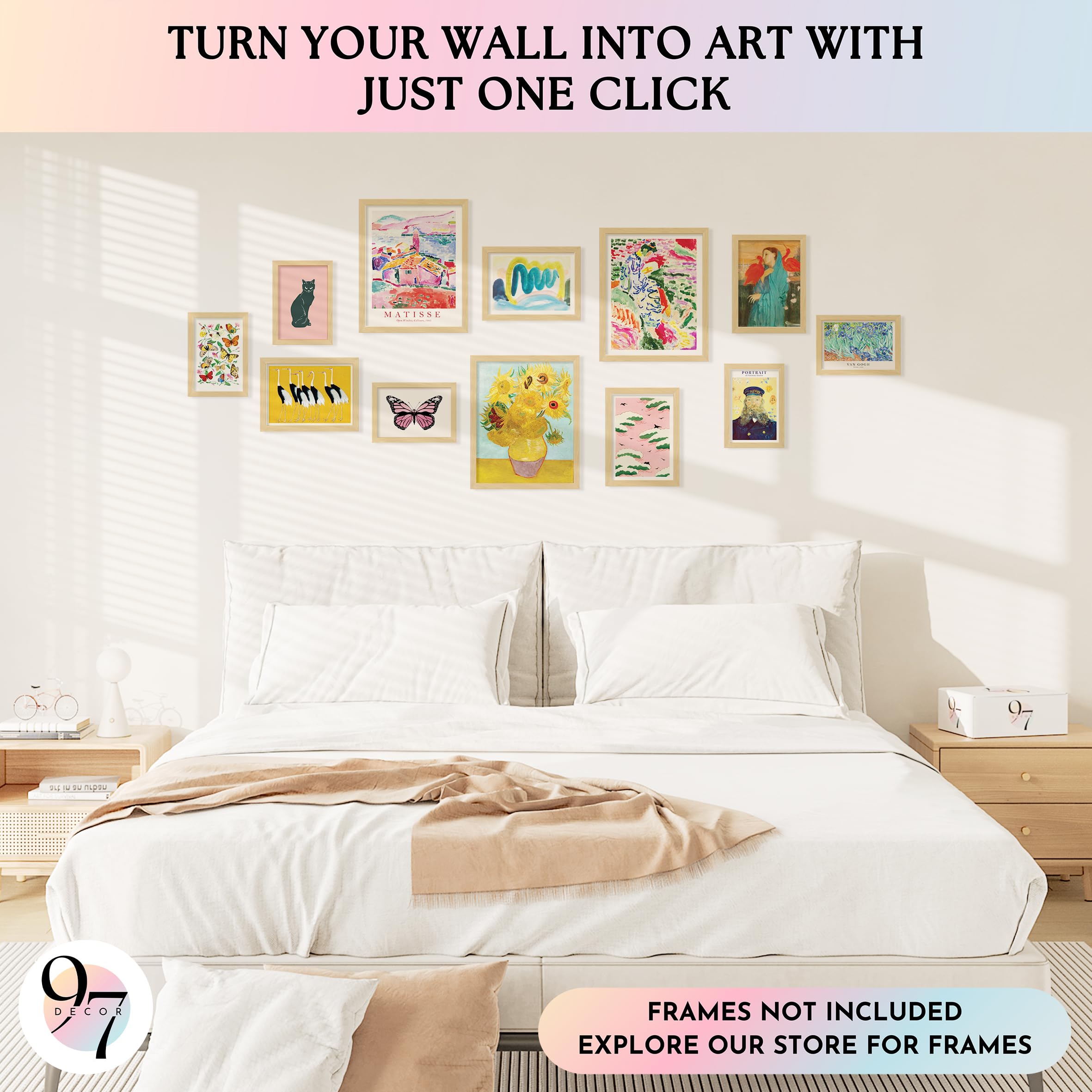 Amazon.com: 97 Decor Colorful Eclectic Home Decor Aesthetic