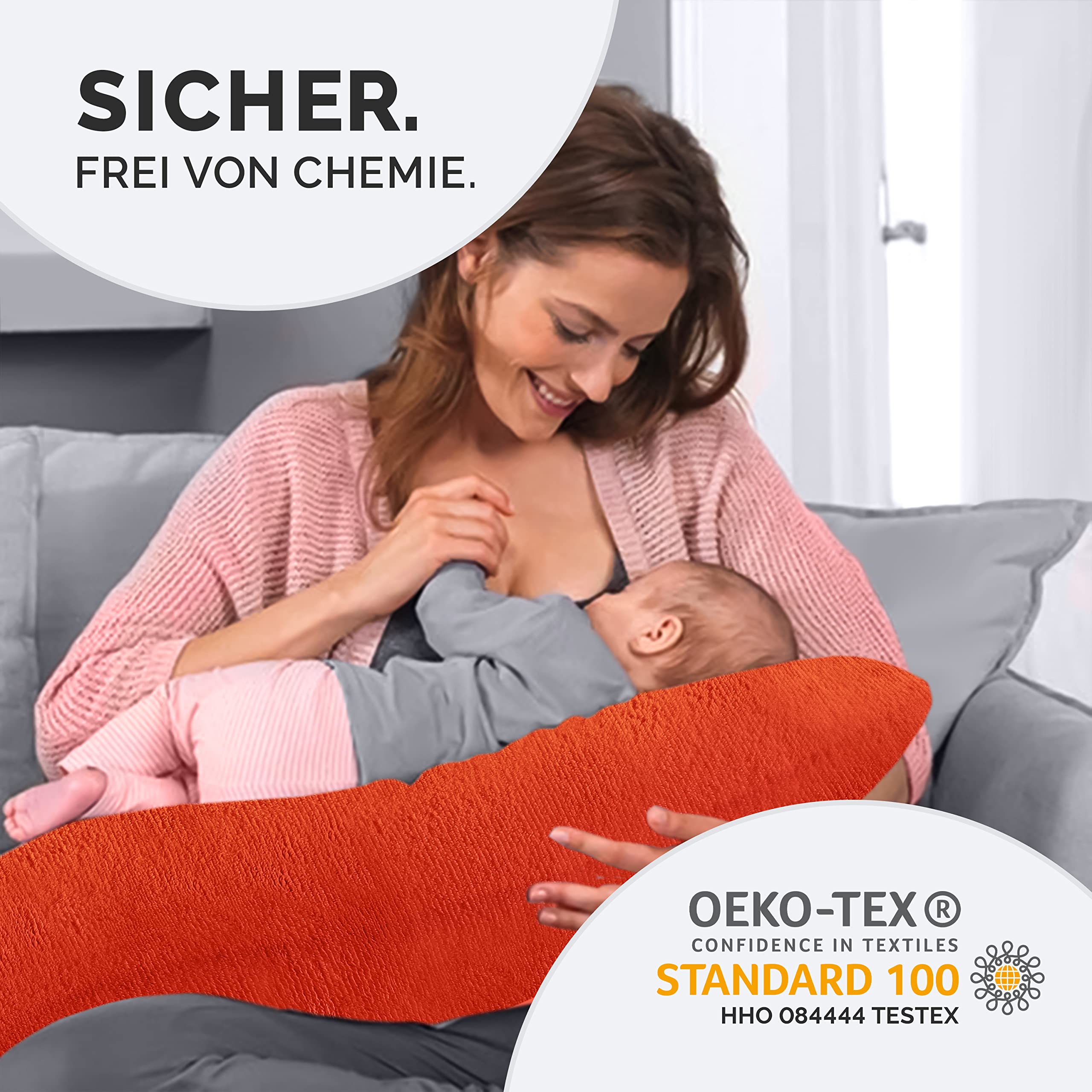 MALIKA Nicky-Teddy Cashmere Touch Coral Fleece kussensloop kussensloop