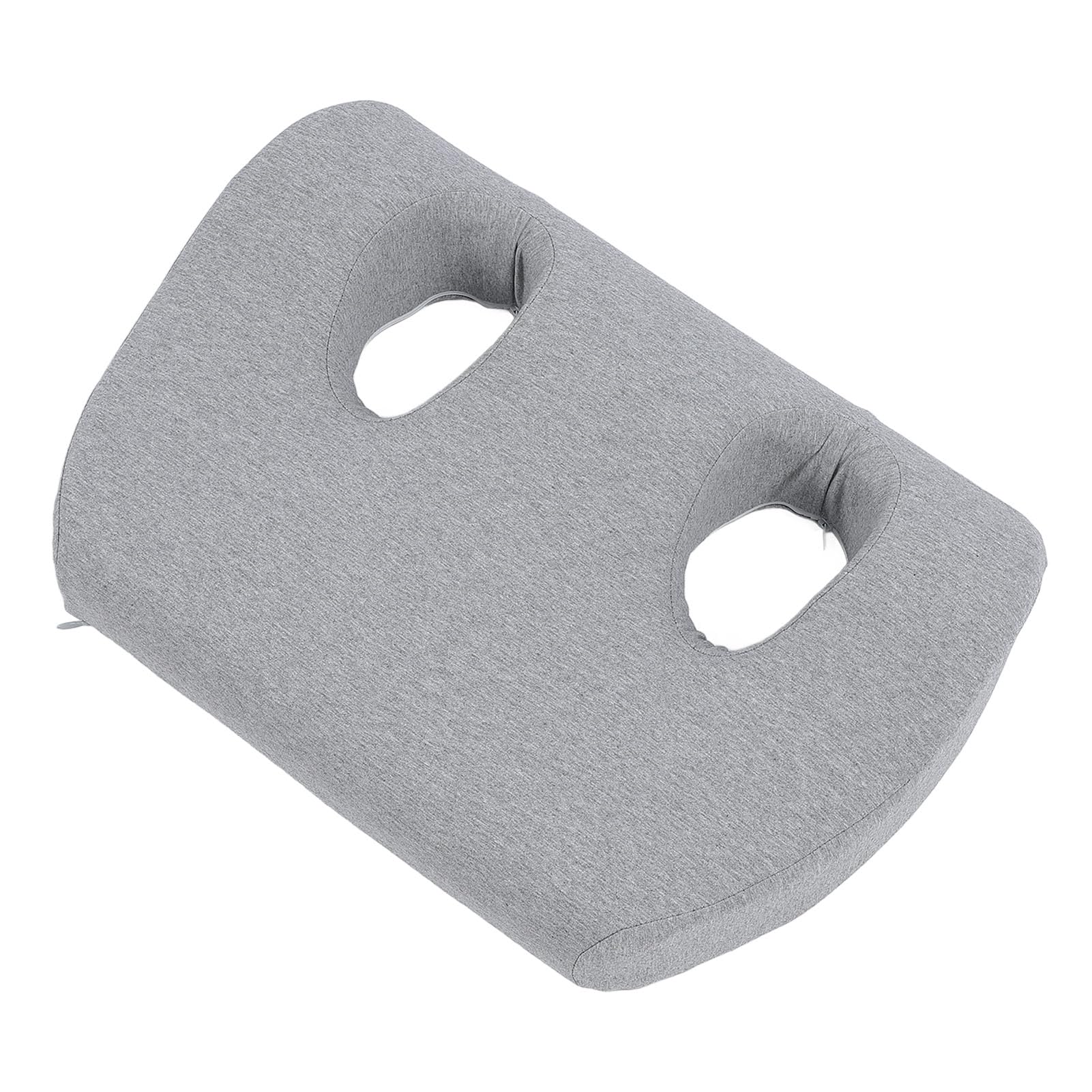 Cuscino per Orecchie a Doppio Foro Cuscino in Memory Foam Morbido con Foro per L'orecchio per Chi Dorme Sul Fianco e Amanti della Musica, Ideale per Cuffie, 1 unità