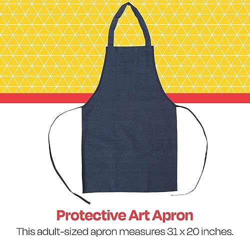 Miniatura 6 de School Smart Delantal de mezclilla unisex para adultos