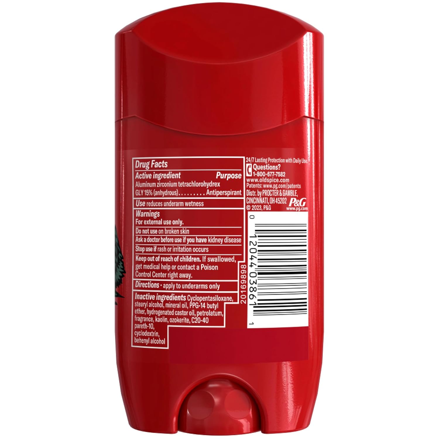 Old Spice Coll Wolfthorn Size 2.6z Old Spice Invisible Solid Wolfthorn 2.6z