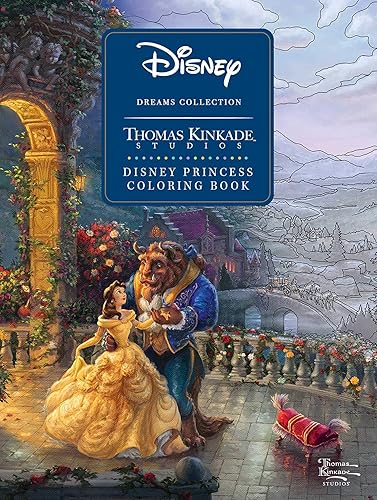 Disney Dreams Collection Thomas Kinkade Studios Disney Princess Coloring Book - 1